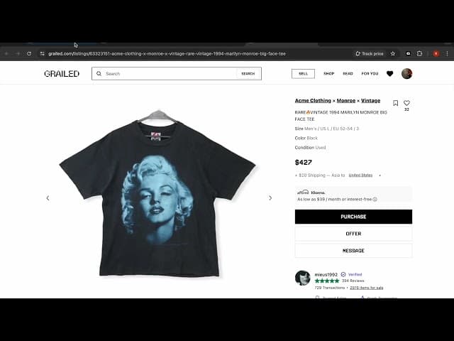 Grailed Image Search video thumbnail